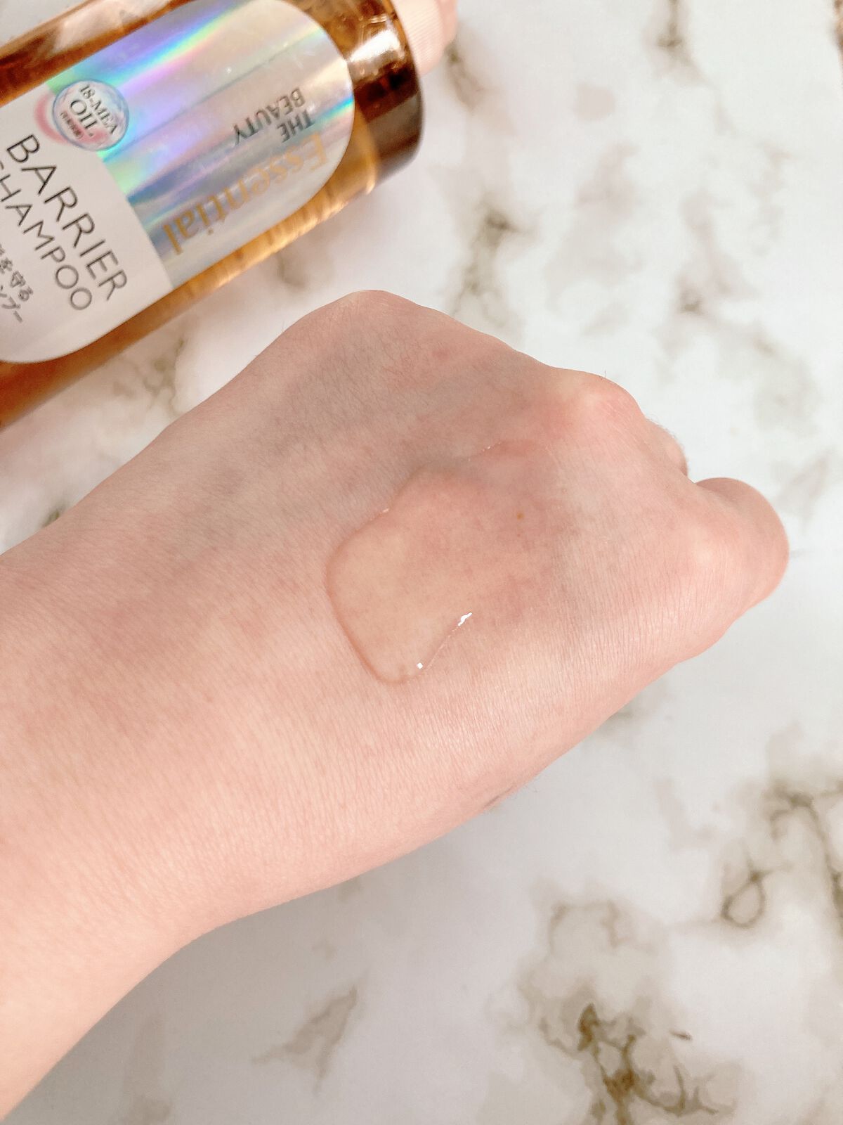 ザビューティ 髪のキメ美容素髪を守る バリアシャンプー/コンディショナー/エッセンシャル/シャンプー・コンディショナーを使ったクチコミ(3枚目)