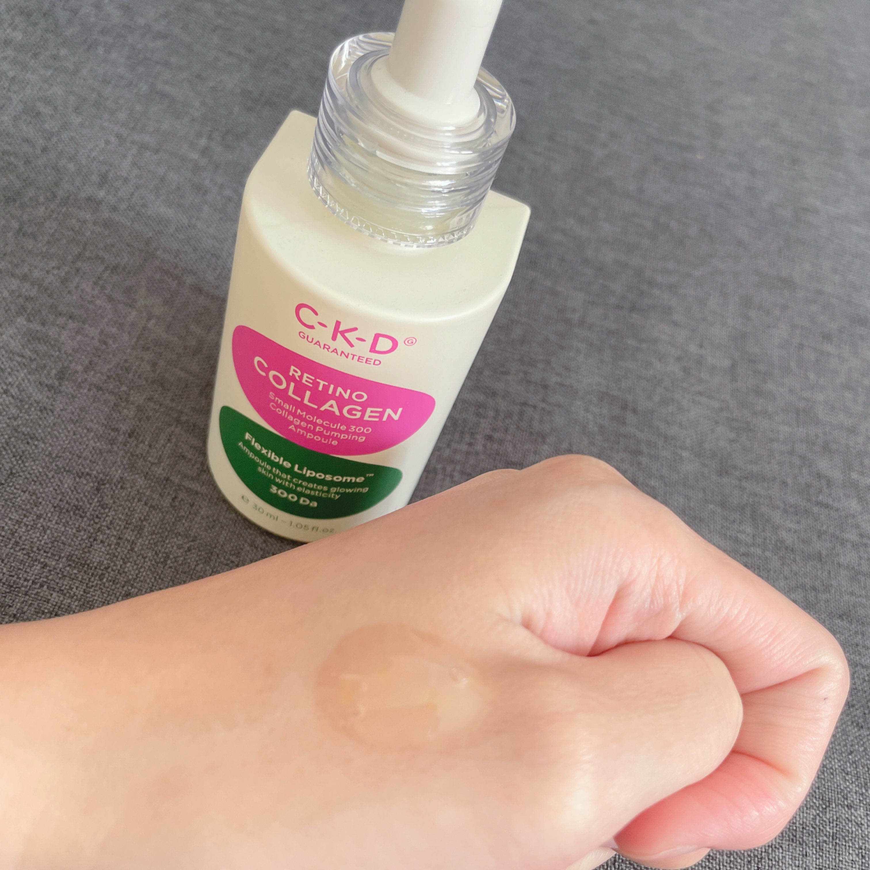 レチノコラーゲン低分子300パンピングアンプル/CKD/美容液を使ったクチコミ（2枚目）