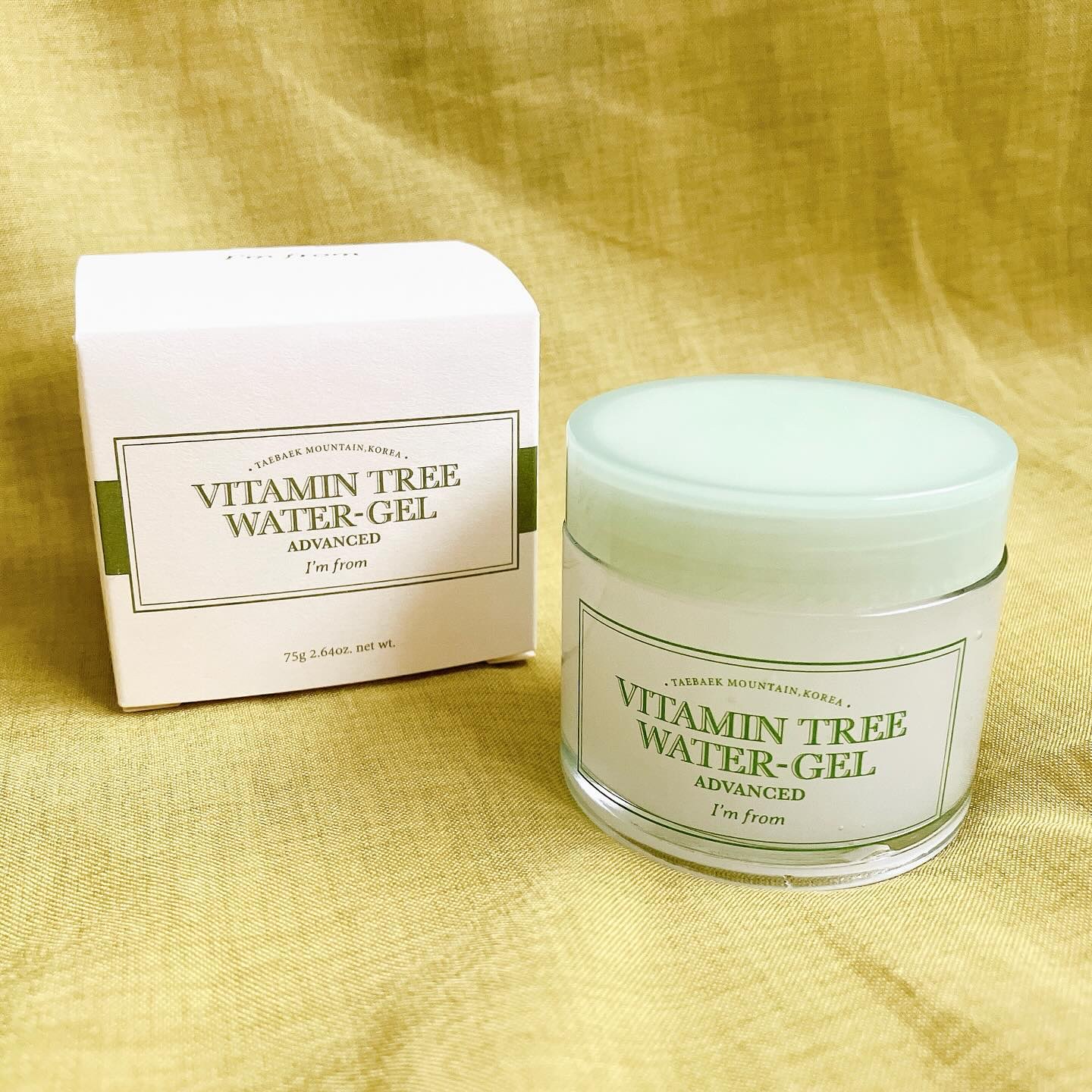 ビタミンウォータージェルアドバンスド/I'm from/フェイスクリームを使ったクチコミ（1枚目）