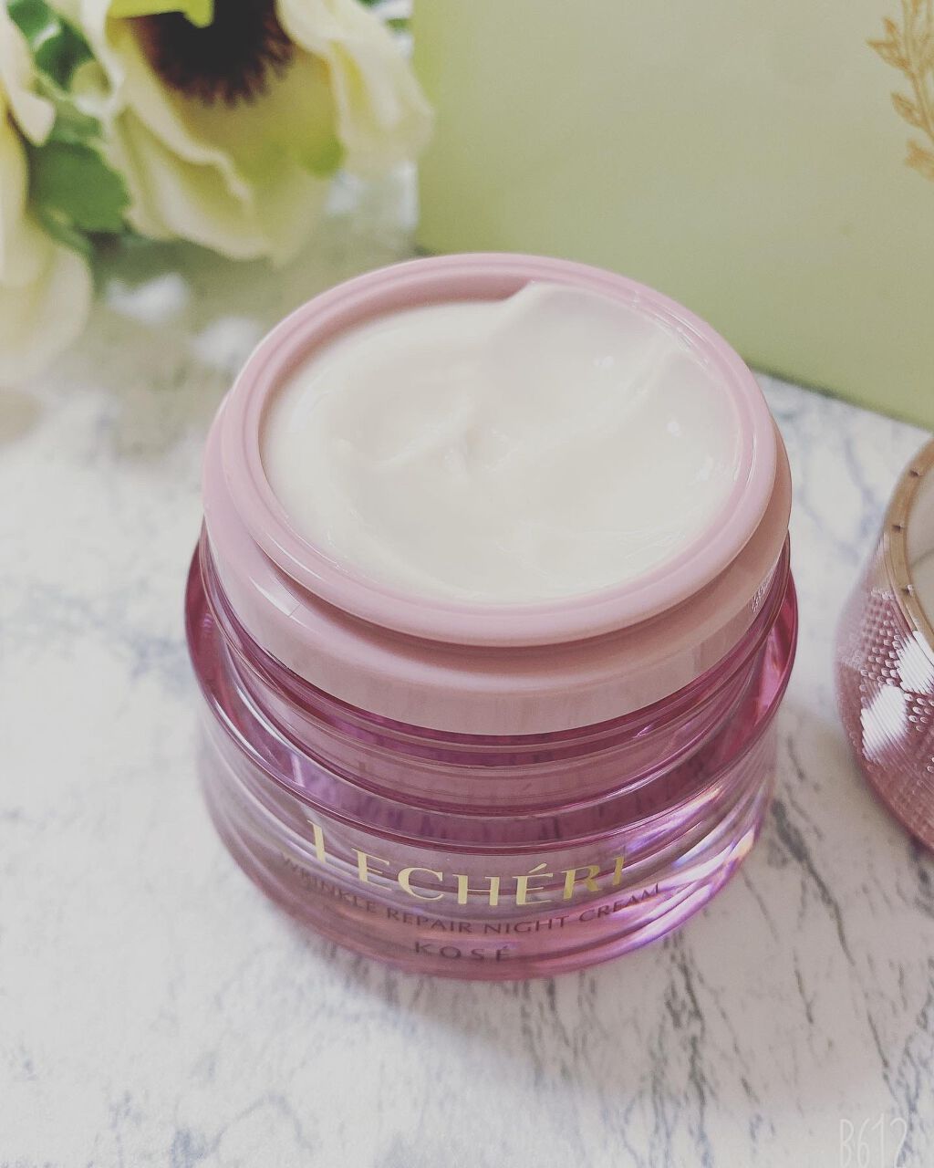 リンクルリペア ナイトクリーム/ルシェリ/フェイスクリームを使ったクチコミ(2枚目)