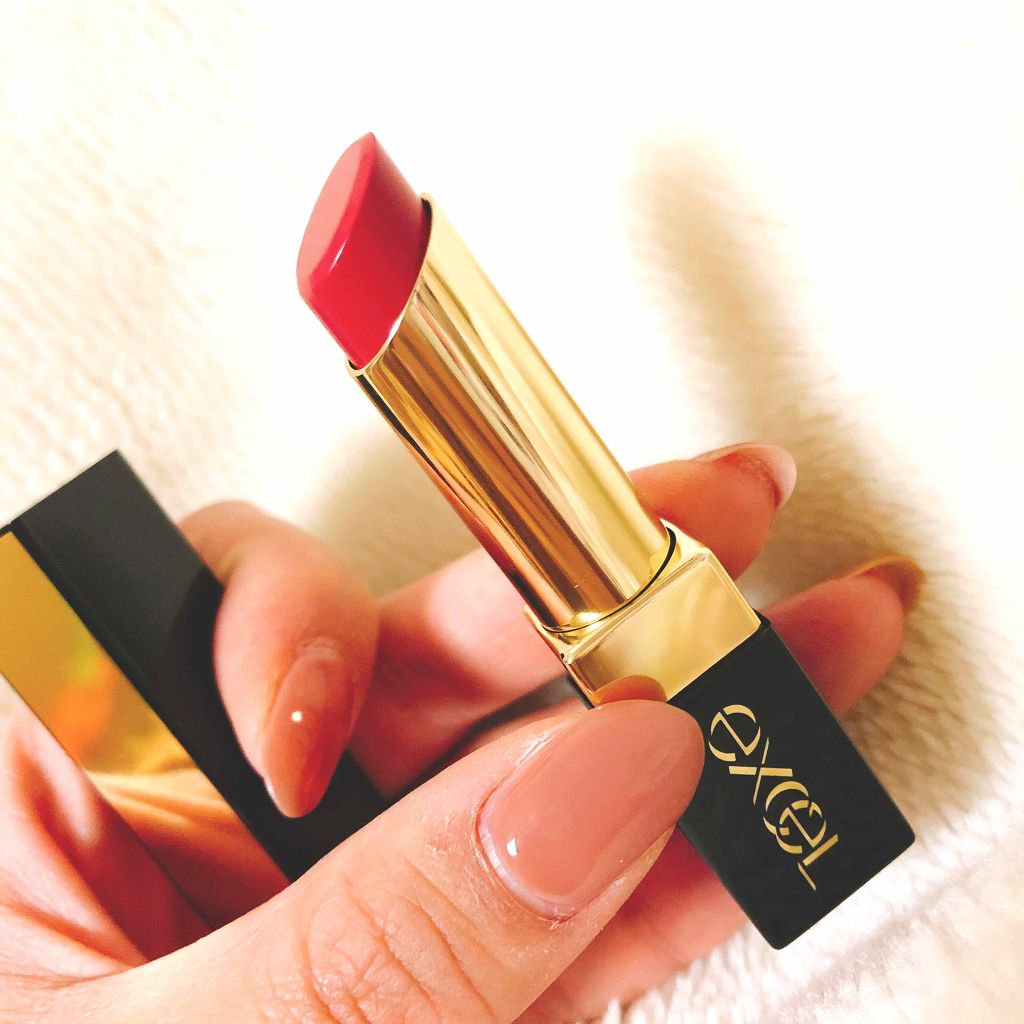 グレイズバームリップ/excel/口紅を使ったクチコミ(2枚目)