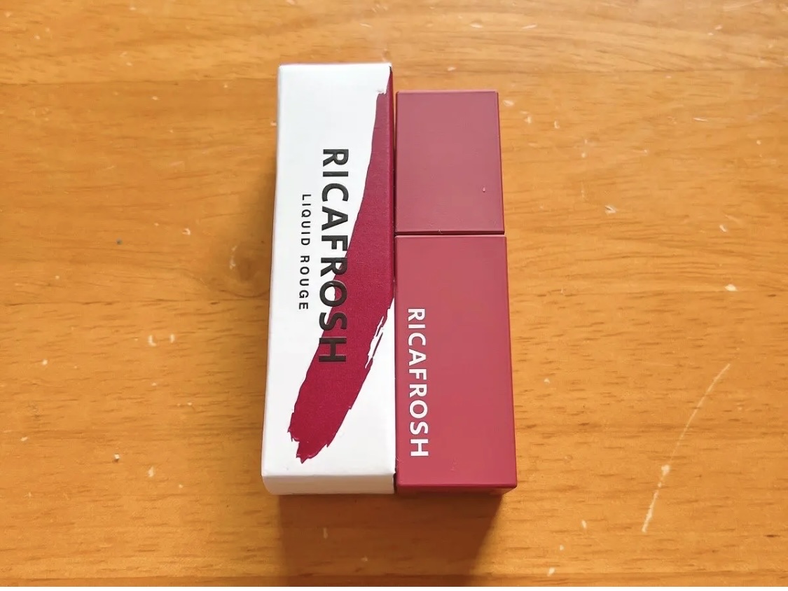 ジューシーリブティント/RICAFROSH/リップティントを使ったクチコミ（2枚目）