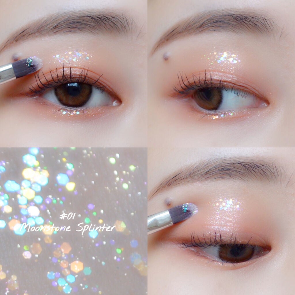 シャイラスティンググリッタージェル/POPSY NOTE/グリッターを使ったクチコミ(6枚目)