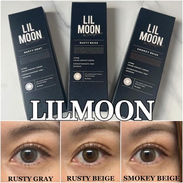 LIL MOON 1day スモーキーベージュ/LIL MOON/ワンデー（１DAY）カラコンを使ったクチコミ（1枚目）