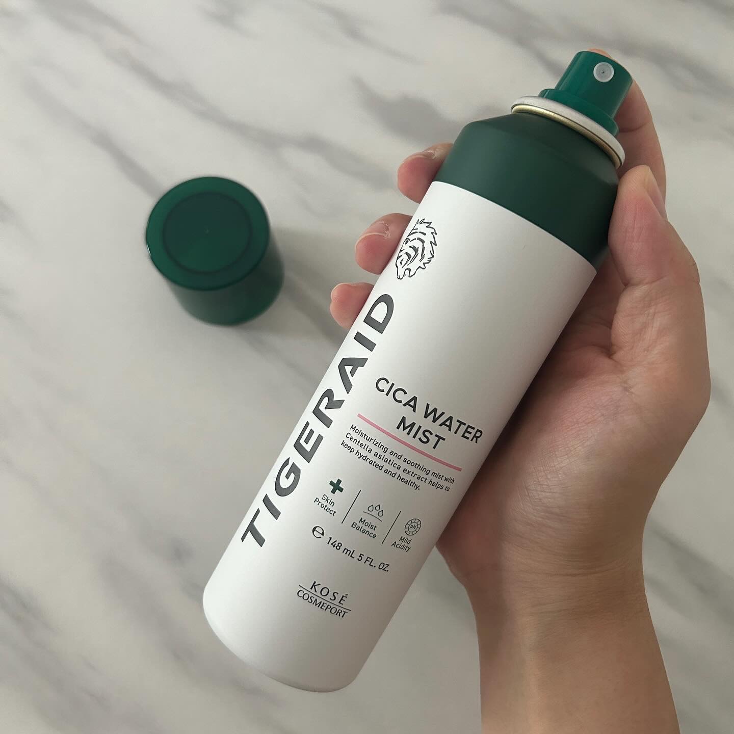 薬用 CICA ウォーターミスト 150g/タイガレイド/ミスト状化粧水を使ったクチコミ（2枚目）