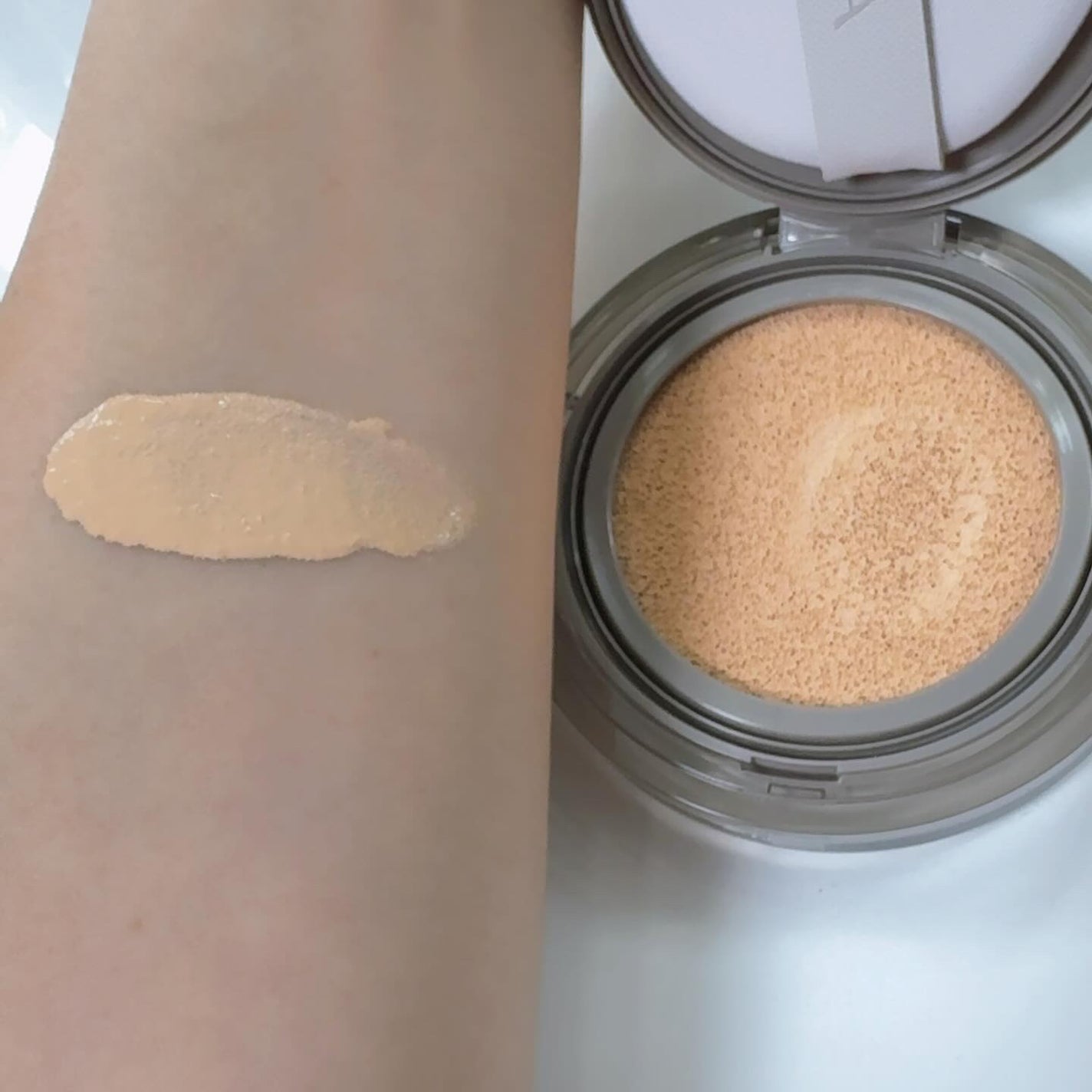 ブラーカバークッション/LUNA/クッションファンデーションを使ったクチコミ(8枚目)