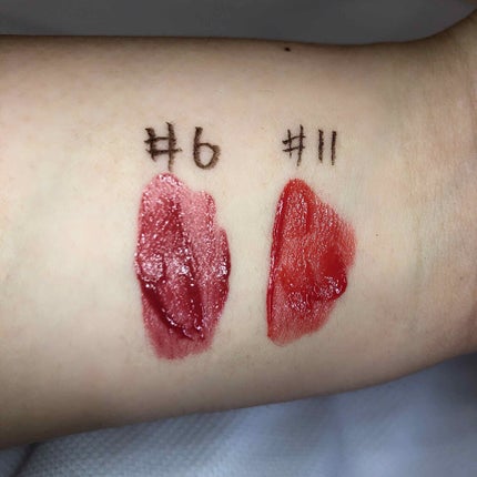 ジューシーラスティングティント/rom&nd/リップティントを使ったクチコミ(3枚目)