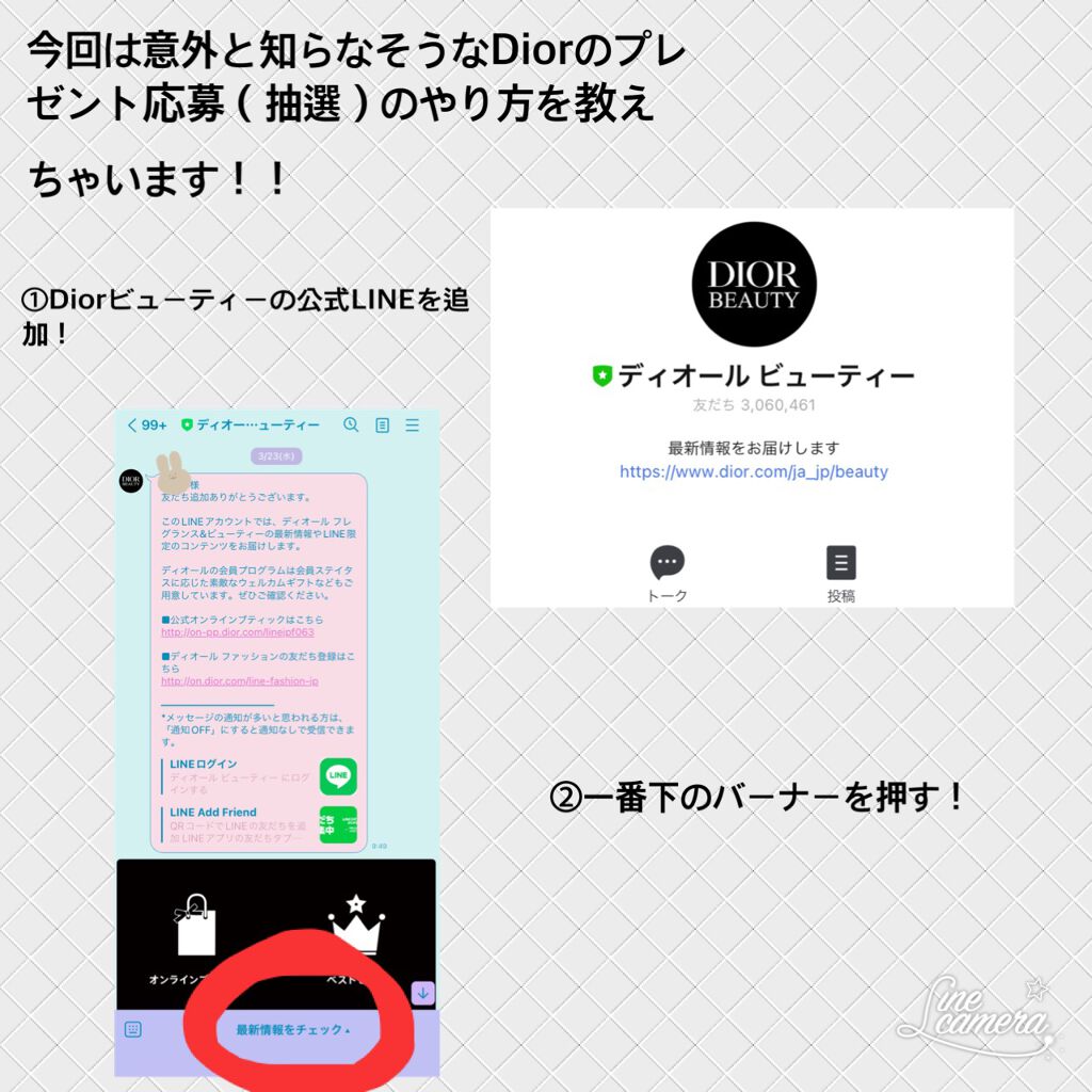 リナ on LIPS 「みんな見てくれてありがとうございます✨今回はDiorのプレゼン..」(2枚目)