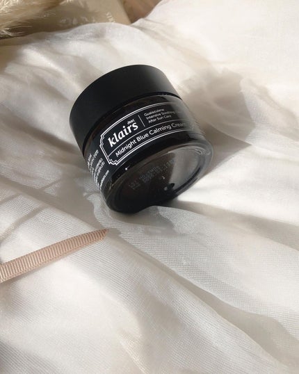 ミッドナイトブルーカーミングクリーム/Klairs/フェイスクリームを使ったクチコミ(4枚目)