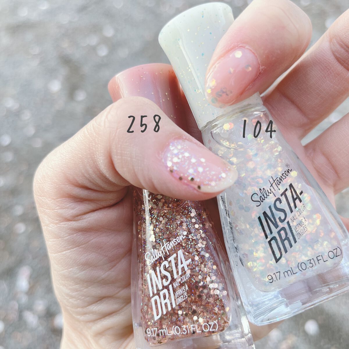 インスタドライ ネイルカラー/サリーハンセン/オールインワンネイルを使ったクチコミ（3枚目）