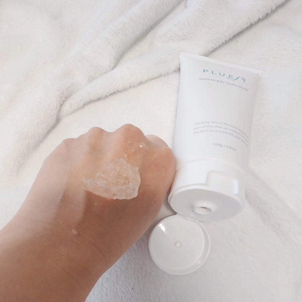 マンナンジェリーハイドロウォッシュ/PLUEST/洗顔料を使ったクチコミ(3枚目)