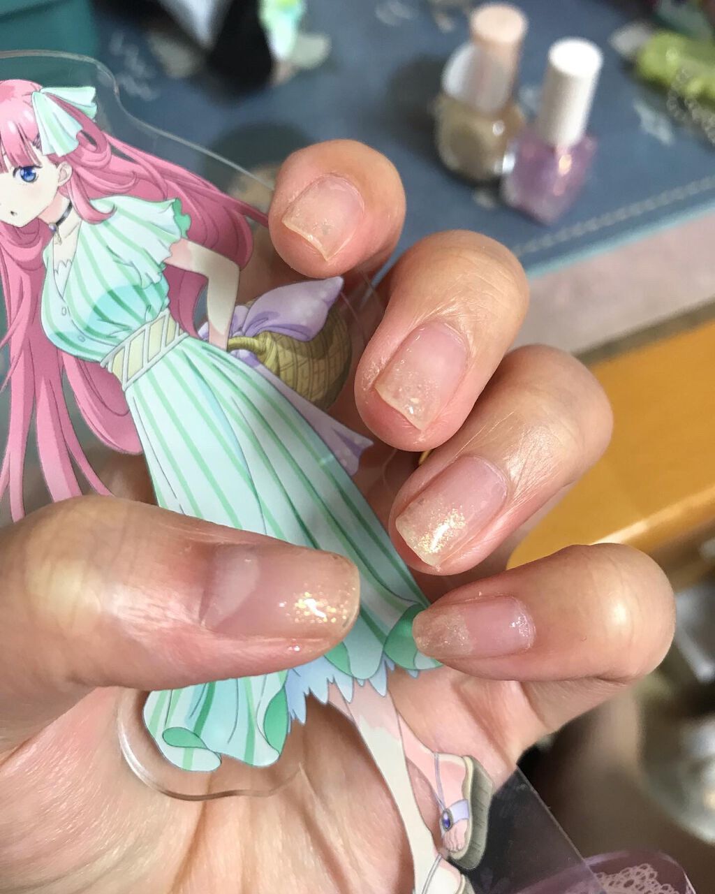 サンリオネイル/DAISO/マニキュアを使ったクチコミ(2枚目)