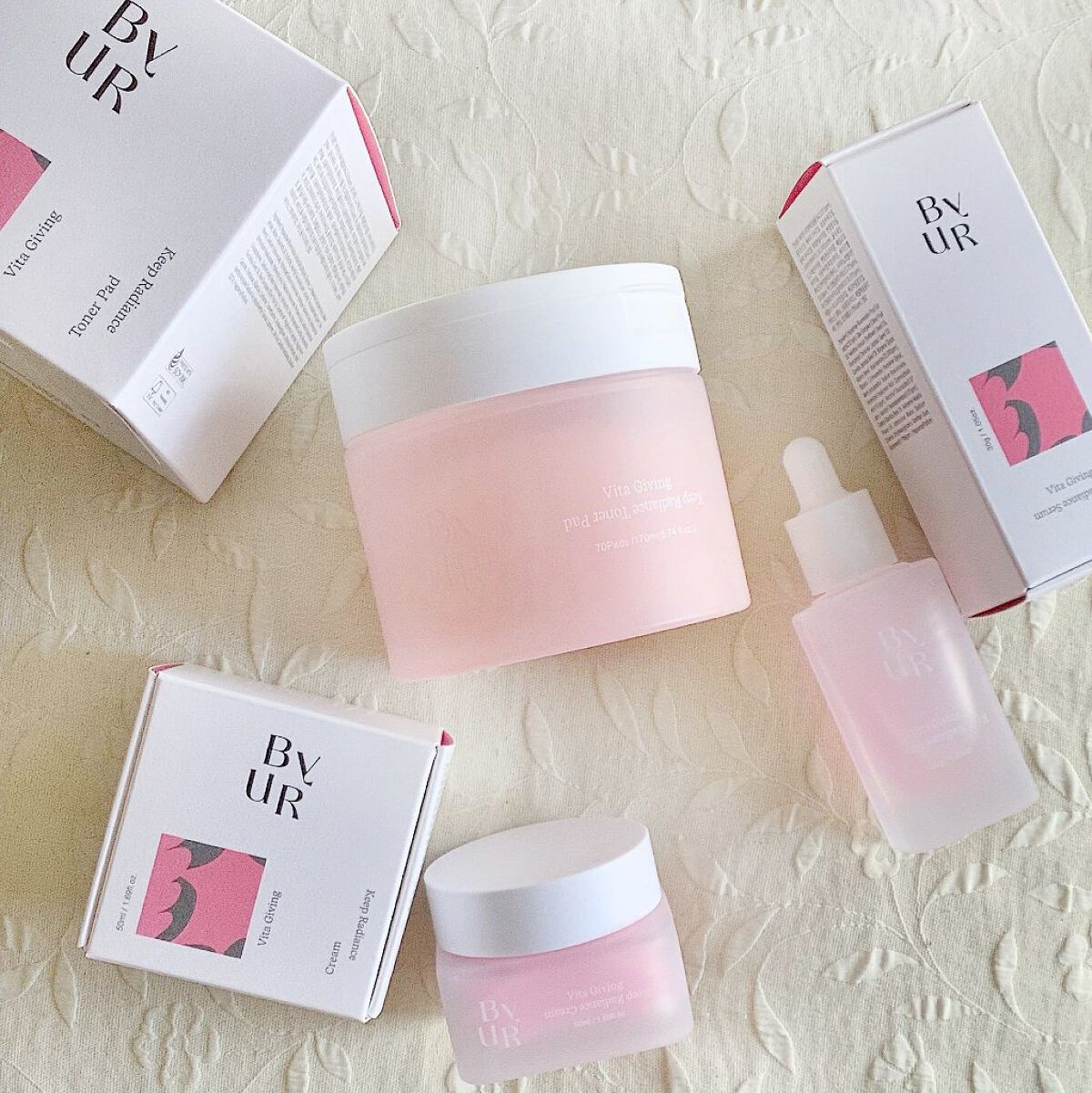 ビタギビング クリーム/ByUR/フェイスクリームを使ったクチコミ（2枚目）