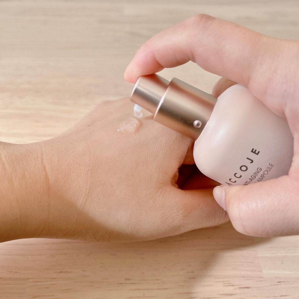 アンチエイジング インテンシブアンプル/ACCOJE/美容液を使ったクチコミ（3枚目）