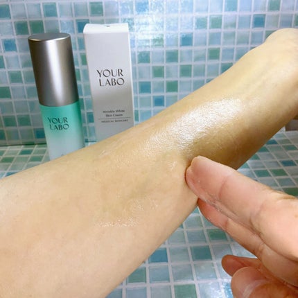 リンクルホワイト スキンクリーム/YOUR LABO /フェイスクリームを使ったクチコミ(5枚目)