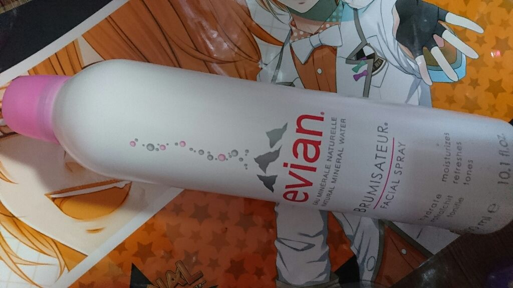 フェイシャルスプレー/エビアン/ミスト状化粧水を使ったクチコミ（1枚目）