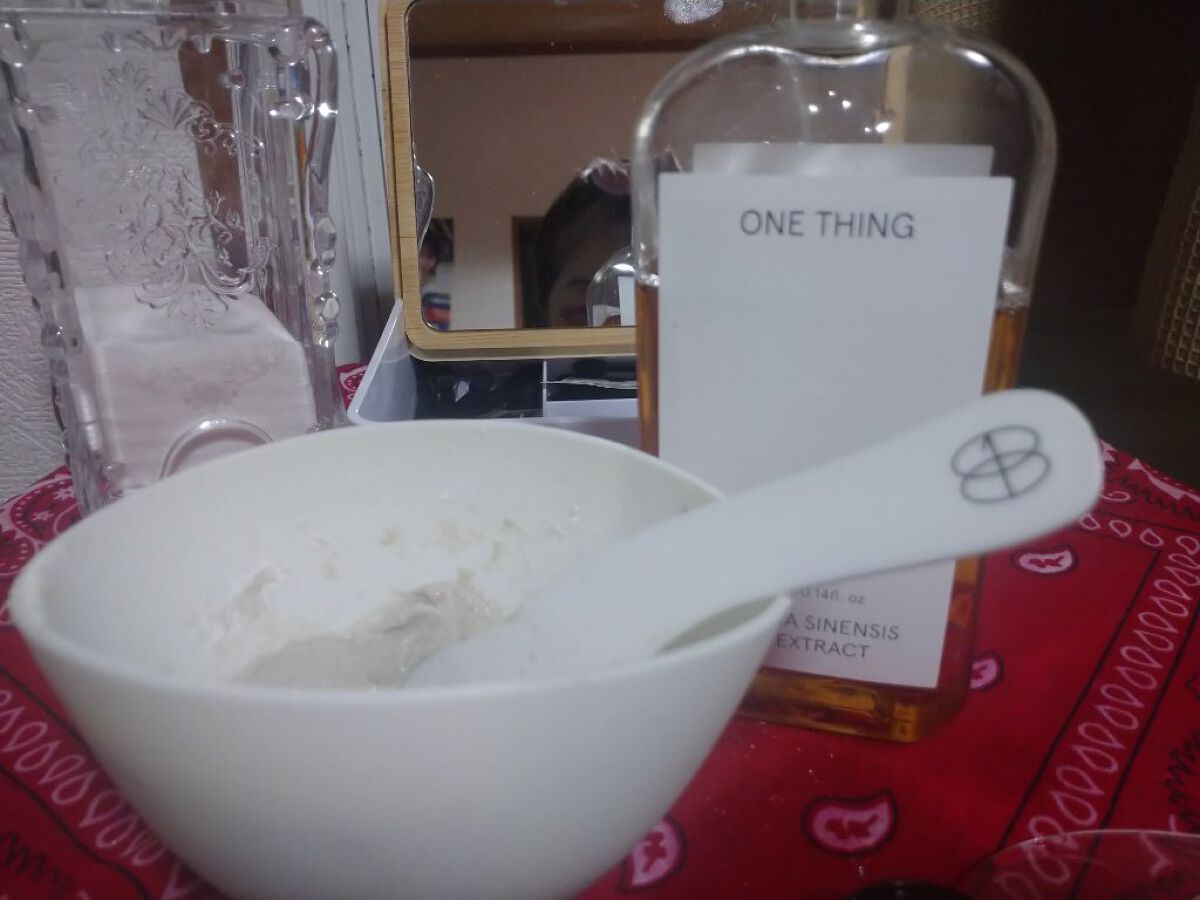 チャ葉化粧水/ONE THING/化粧水を使ったクチコミ（3枚目）