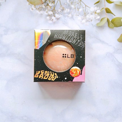 マーブルハイライター/LB/パウダーチークを使ったクチコミ(1枚目)