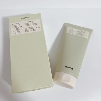 ヴィーガンパッククレンザーチューブ/WHIPPED/洗顔フォームを使ったクチコミ(5枚目)