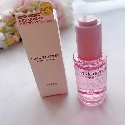ピンクティーツリーシナジーセラム/APLIN/美容液を使ったクチコミ(1枚目)