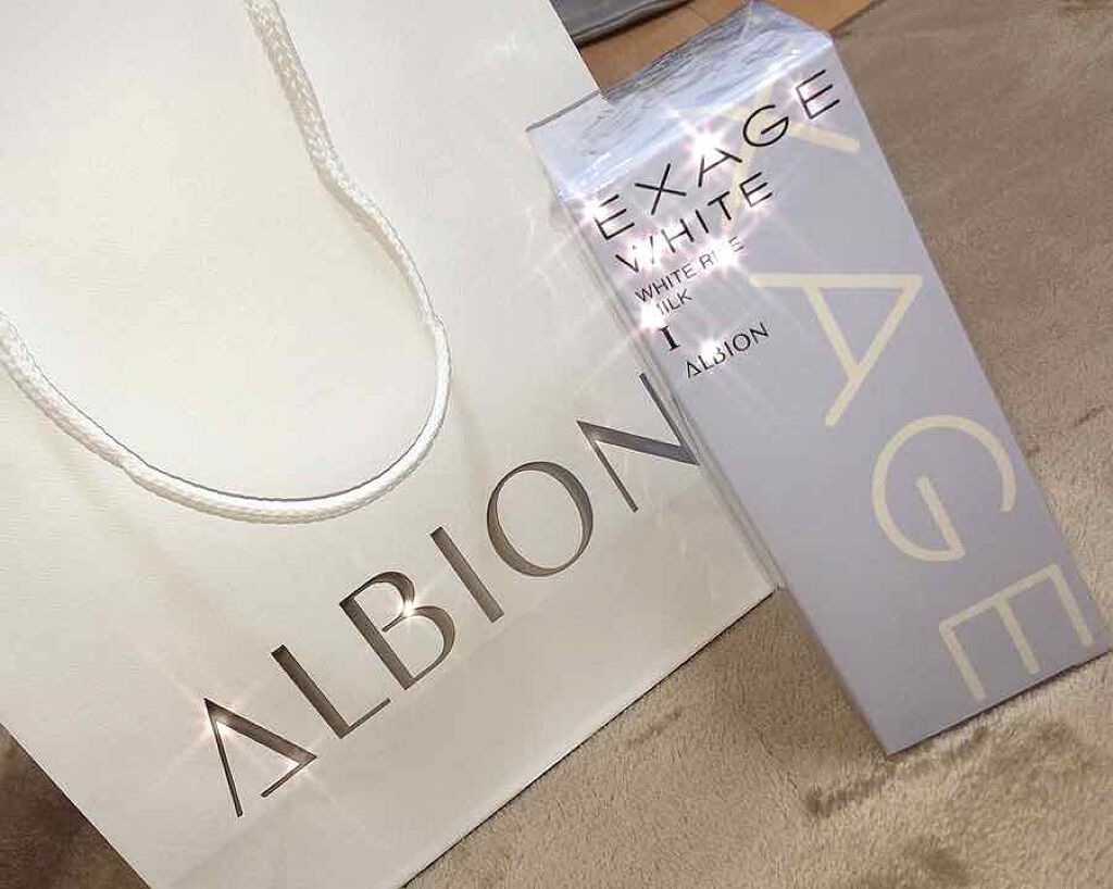 エクサージュホワイト ホワイトライズ ミルク/ALBION/乳液を使ったクチコミ（1枚目）