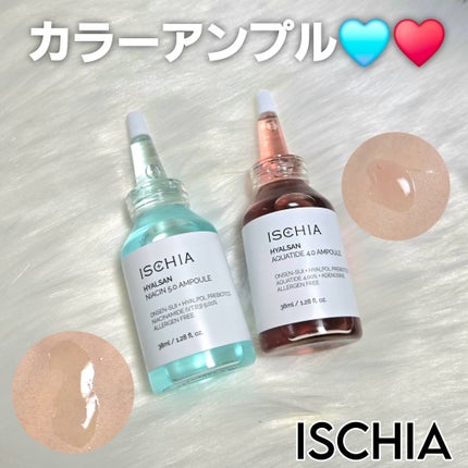 ヒアルサンアンプルデュオ ナイアシン5.0 アクアタイド4.0SET/ISCHIA/美容液を使ったクチコミ(1枚目)