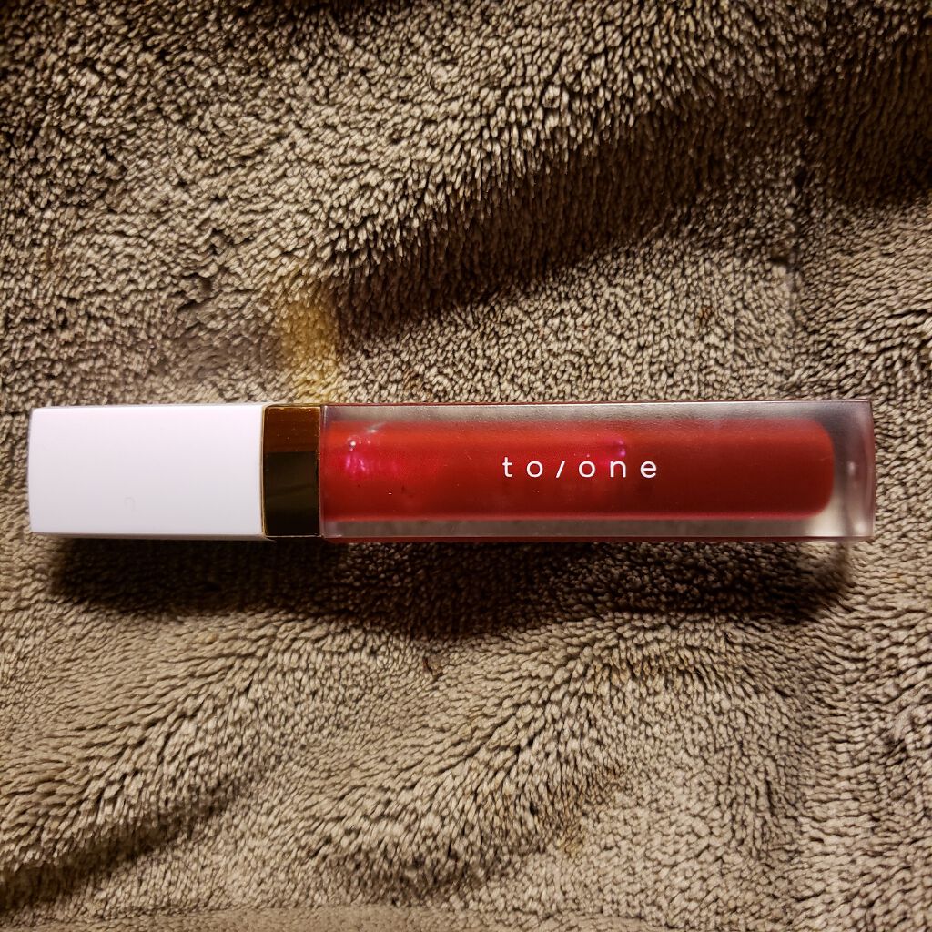 トーン ペタル エッセンス グロス/to/one/リップグロスを使ったクチコミ(1枚目)