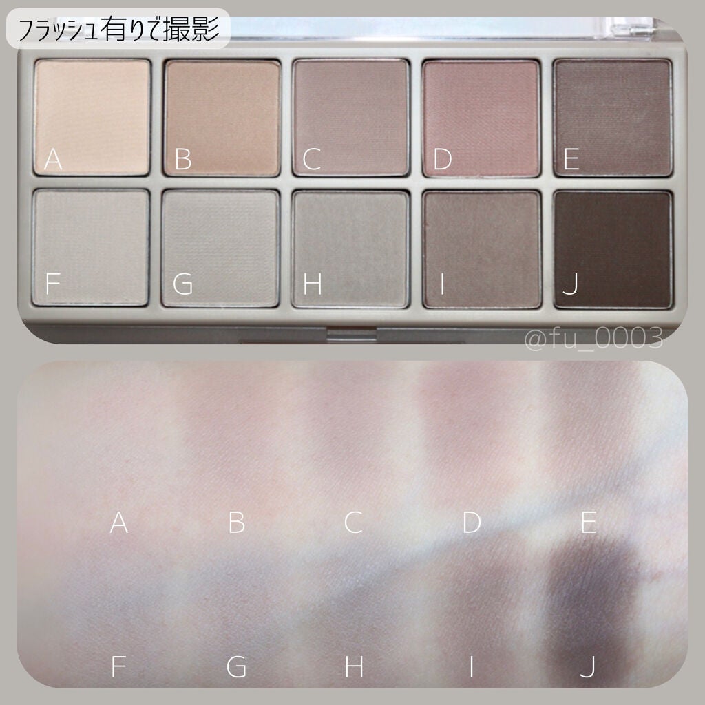 ベターザンパレット/rom&nd/アイシャドウパレットを使ったクチコミ(6枚目)
