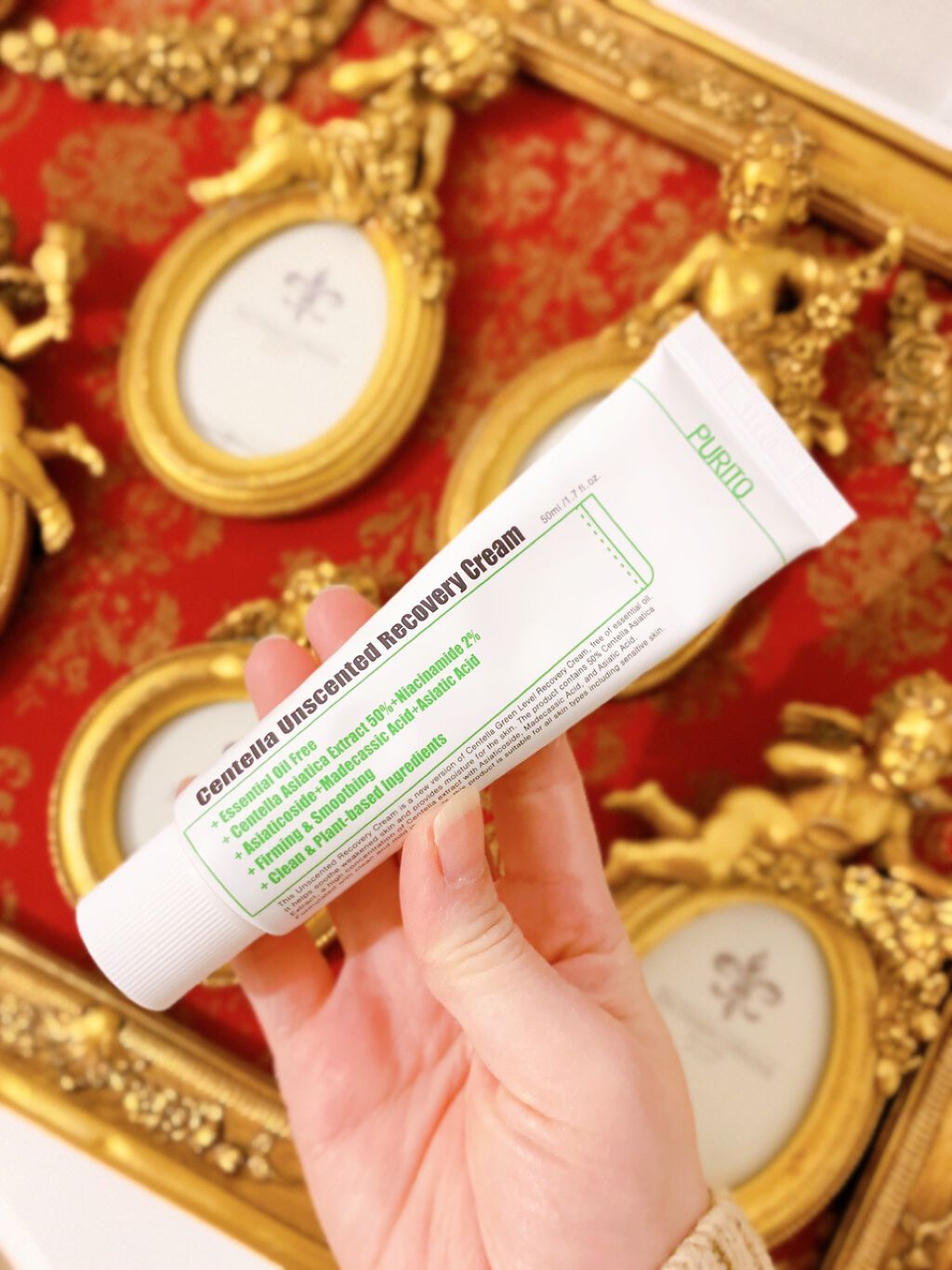 センテラアンセンティドリカバリークリーム/PURITO/フェイスクリームを使ったクチコミ(5枚目)