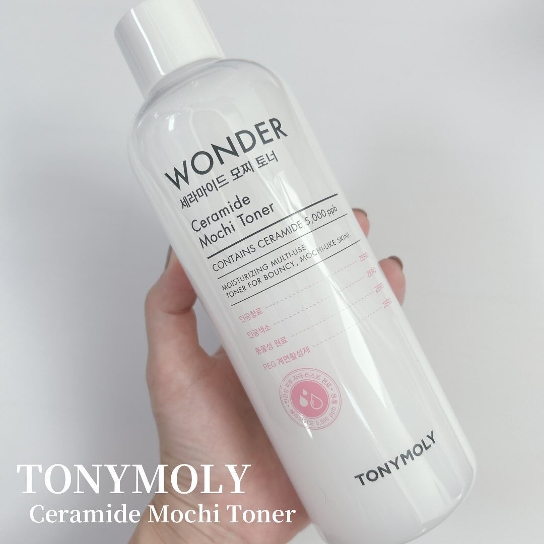 Wonder Ceramide Mochi Toner(トニーモリーワンダーCモチトナー)/TONYMOLY/化粧水を使ったクチコミ(1枚目)