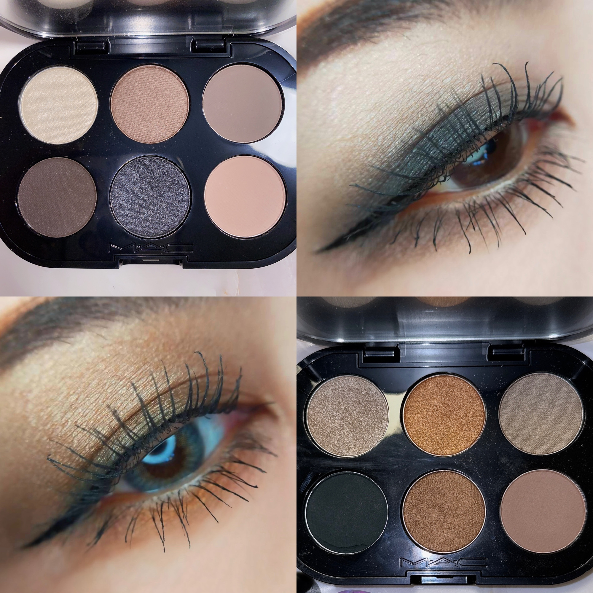 コネクト イン カラー アイシャドウ パレット × 6 インクリプテッド クリプトナイト/M・A・C/アイシャドウパレットを使ったクチコミ（2枚目）