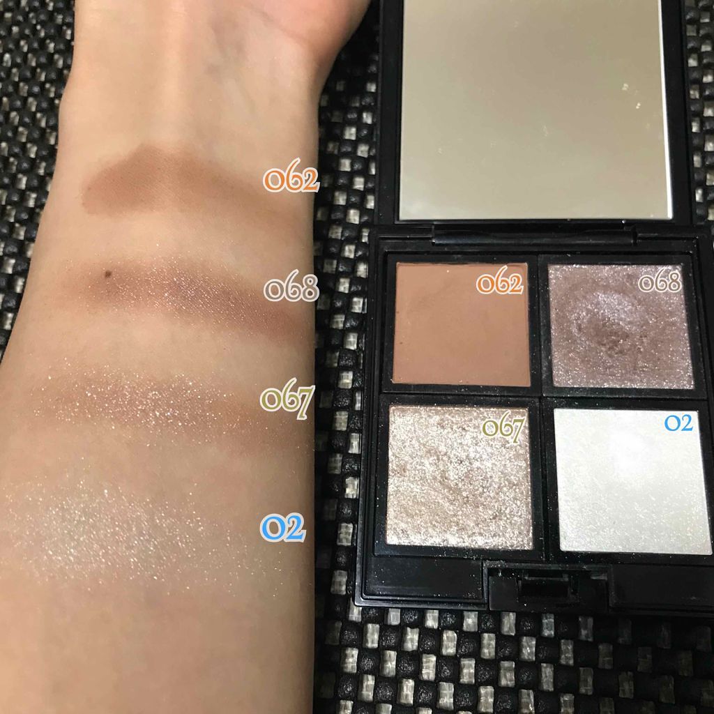 アディクション ザ アイシャドウ 02 Sugar Angel (P) /ADDICTION/単色アイシャドウを使ったクチコミ（3枚目）