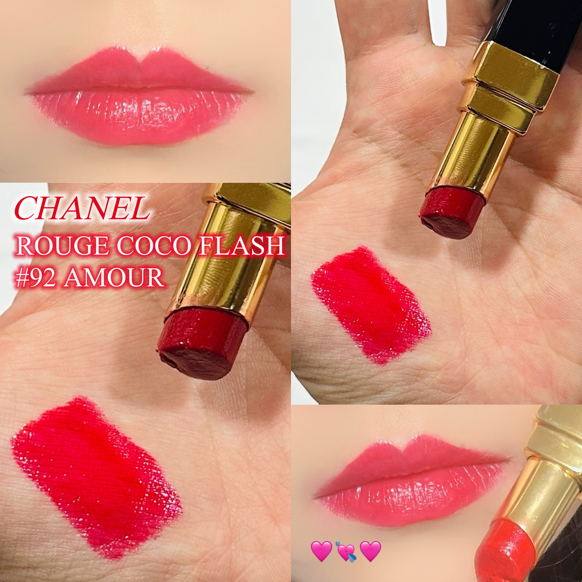 ルージュ ココ フラッシュ/CHANEL/口紅を使ったクチコミ（1枚目）