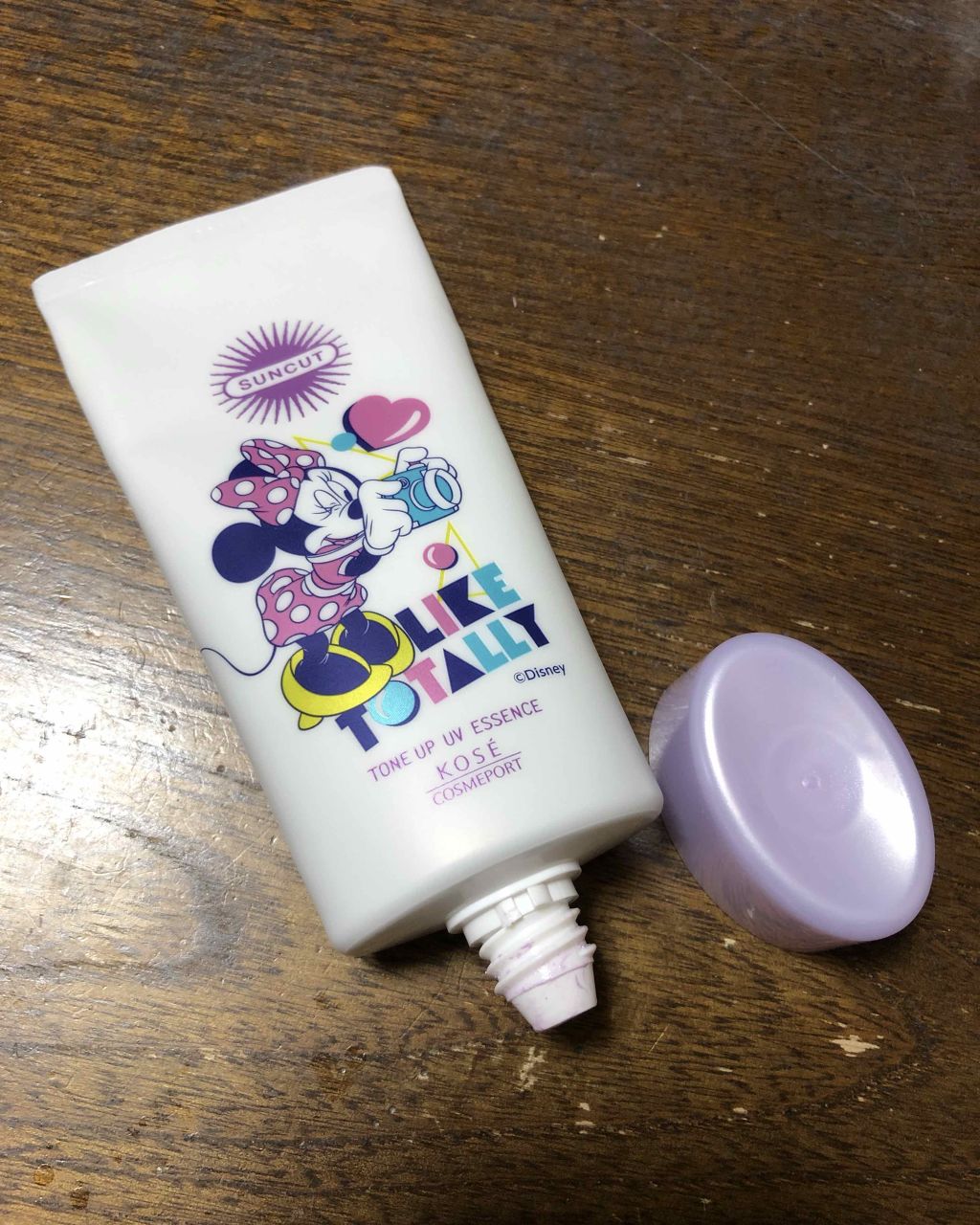 トーンアップUV エッセンス/サンカット®/日焼け止めローションを使ったクチコミ（2枚目）