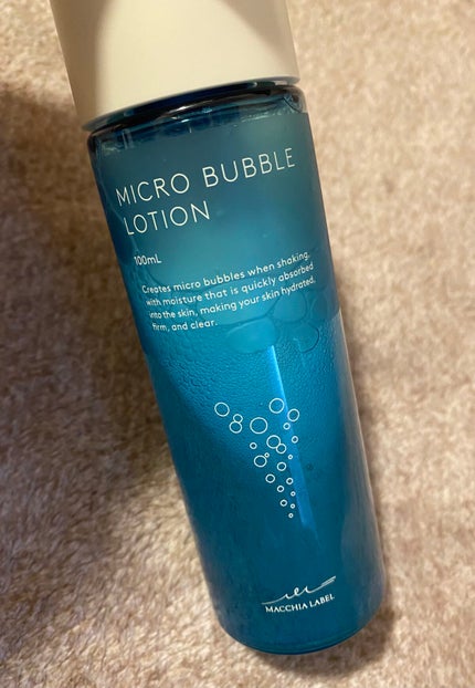 薬用マイクロバブルローション/Macchia Label/化粧水を使ったクチコミ(2枚目)