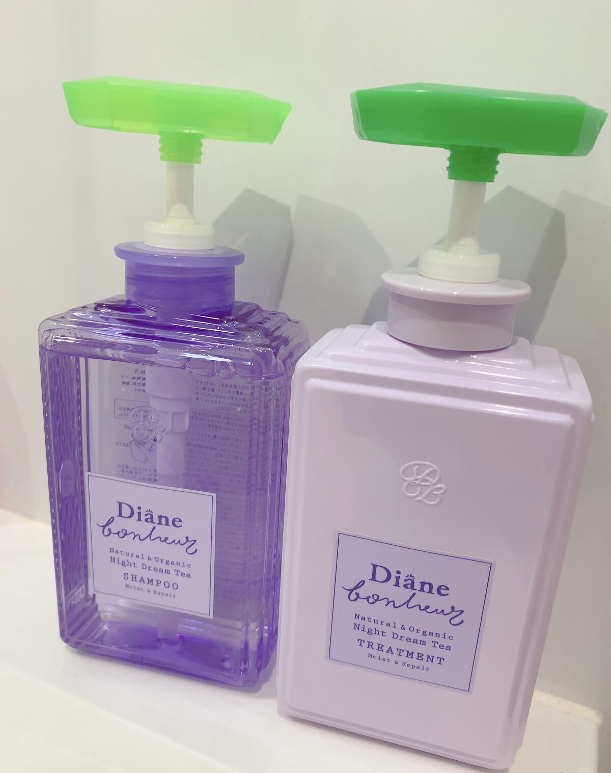 ダイアンボヌール モイスト＆リペア シャンプー/トリートメント ナイトドリームティーの香り シャンプー 500ml/ダイアン/市販シャンプーを使ったクチコミ（1枚目）