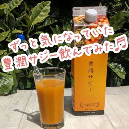 フィネス 豊潤サジーのクチコミ「広告でめっちゃっ目にするから気になっていて
何が良いのかと❓❓❓
購入してみました😌
💎商.....」(1枚目)