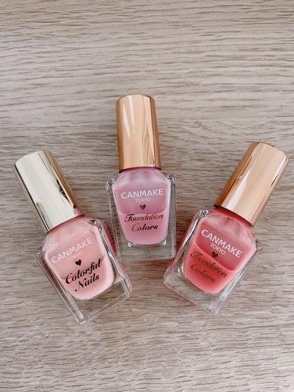 ファンデーションカラーズ/キャンメイク/マニキュアを使ったクチコミ(1枚目)
