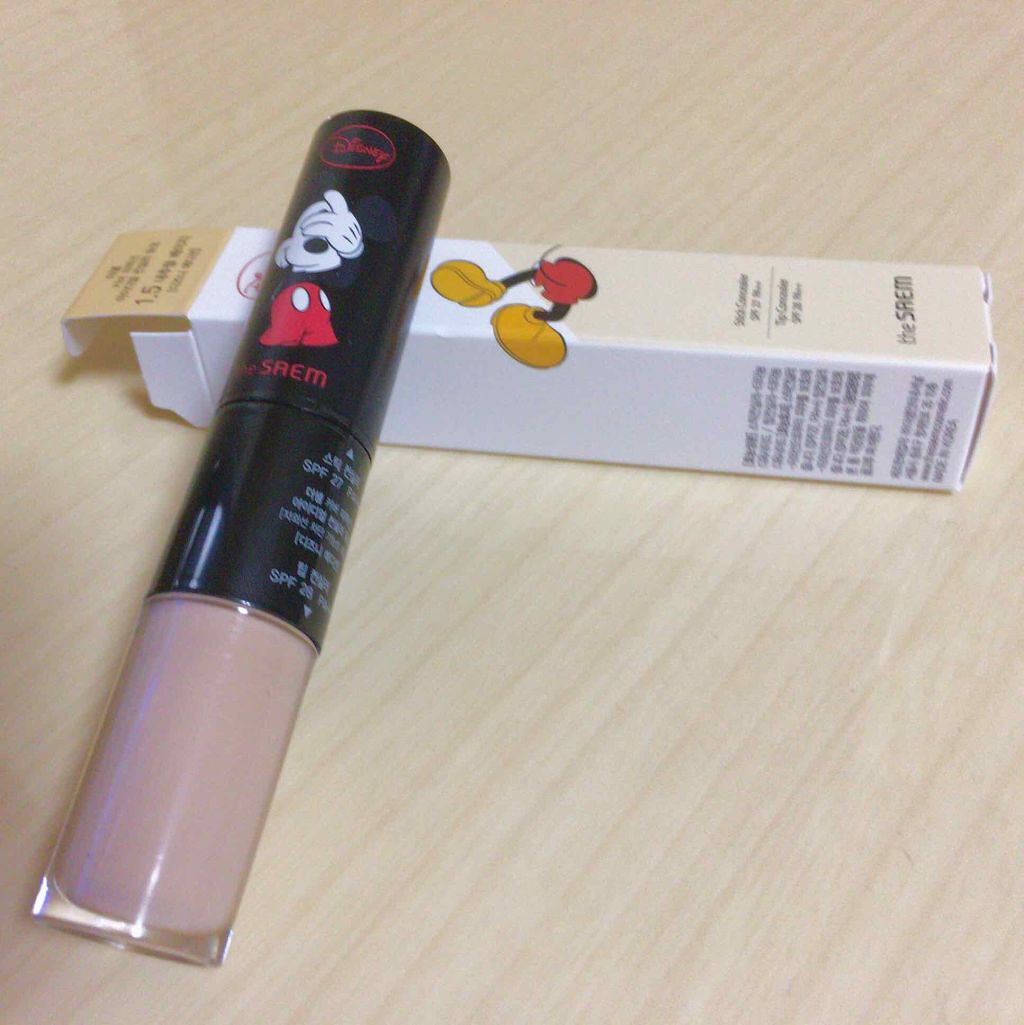 カバーパーフェクション アイディールコンシーラー デュオ/the SAEM/スティックコンシーラーを使ったクチコミ（1枚目）