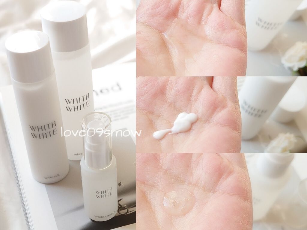 美白 化粧水/WHITH WHITE/化粧水を使ったクチコミ（2枚目）