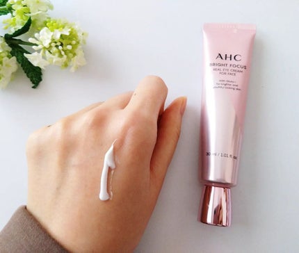 ブライト フォーカス リアル アイクリーム フォーフェイス/AHC/アイケア・アイクリームを使ったクチコミ(2枚目)