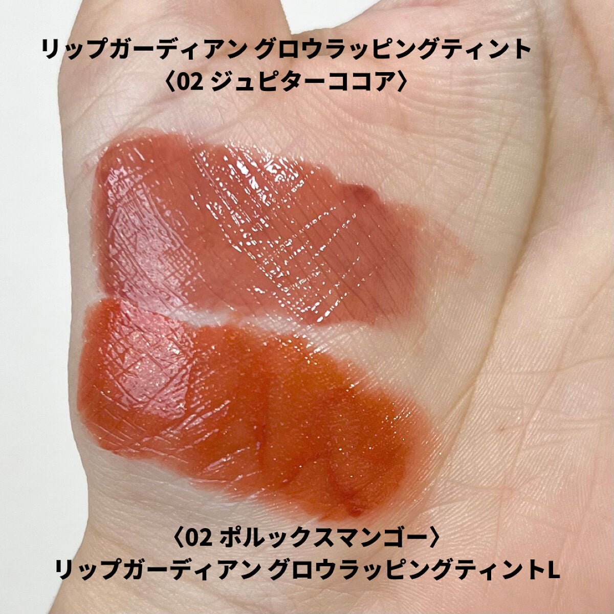 グロウラッピングティント/LIPGUARDIAN/リップティントを使ったクチコミ(2枚目)