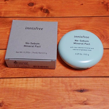 ノーセバム ミネラルパクト N/innisfree/プレストパウダーを使ったクチコミ（1枚目）