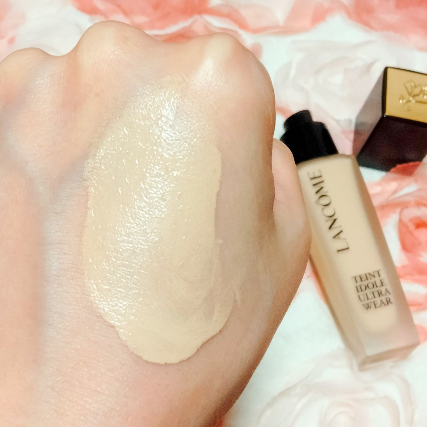 タンイドル ウルトラ ウェア リキッド N/LANCOME/リキッドファンデーションを使ったクチコミ(3枚目)