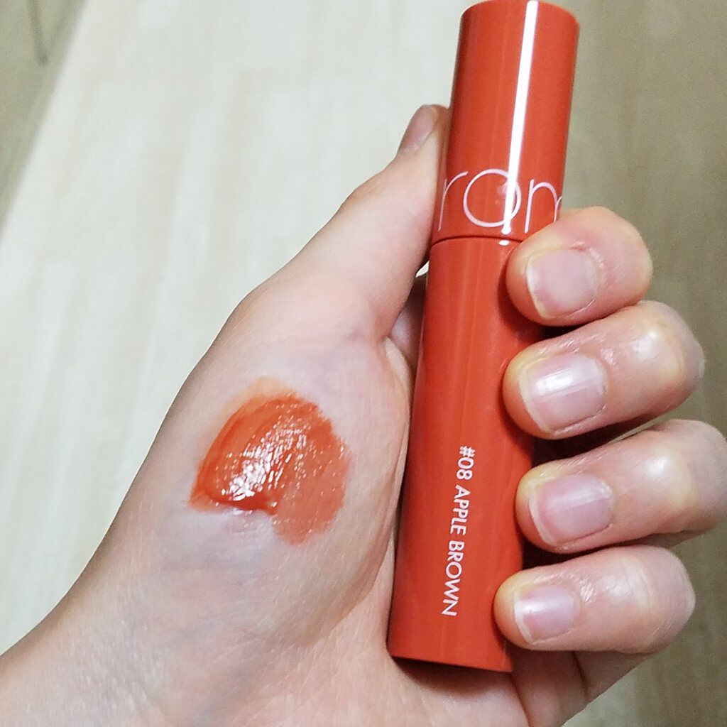 ジューシーラスティングティント/rom&nd/リップティントを使ったクチコミ（1枚目）