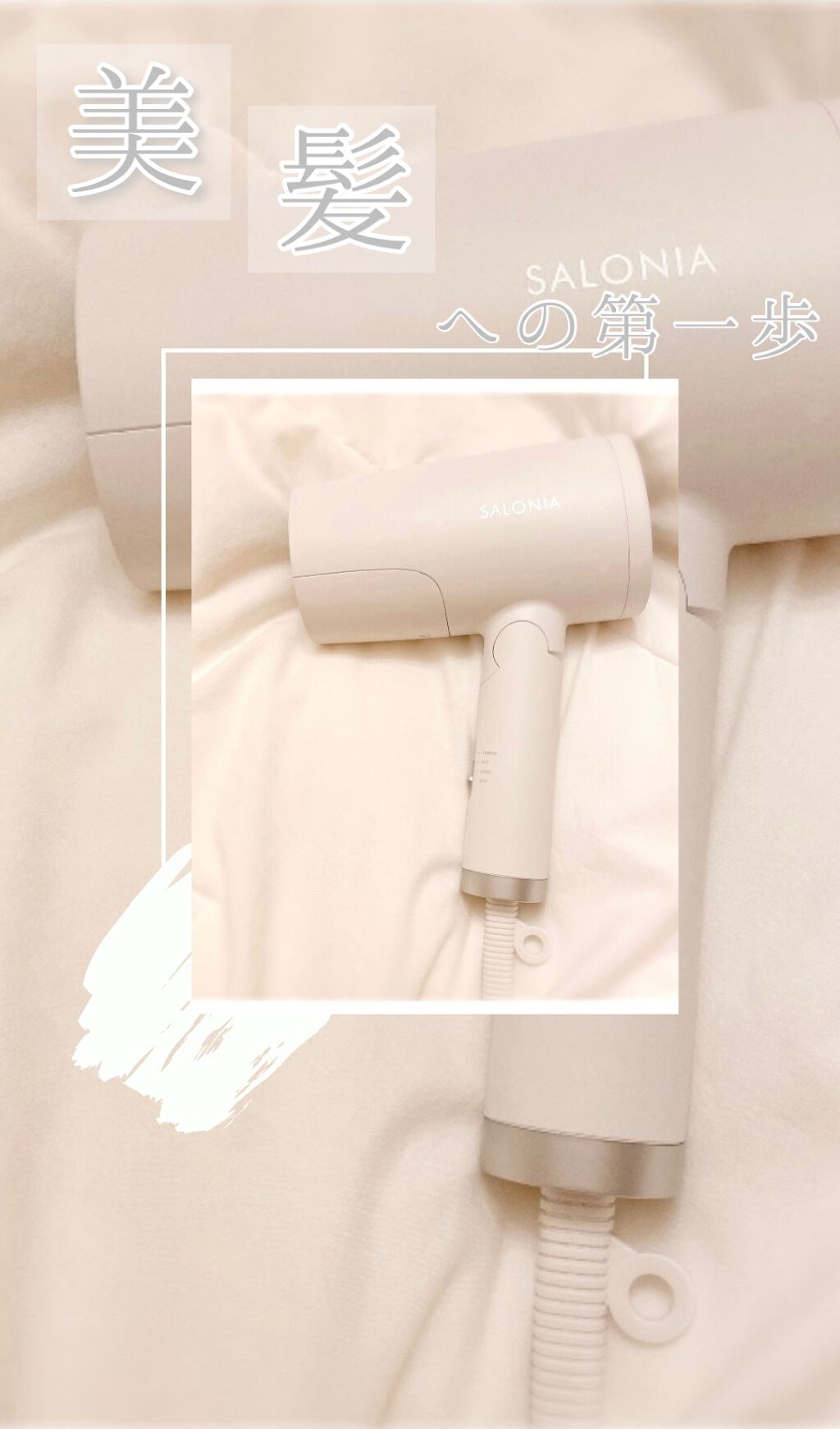 トリートメントミストドライヤー /SALONIA/ドライヤーを使ったクチコミ(1枚目)