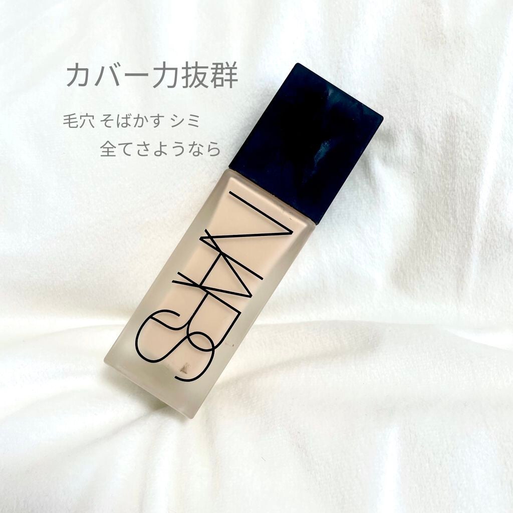オールデイ ルミナスティック ウェイトレスファンデーション/NARS/リキッドファンデーションを使ったクチコミ(1枚目)