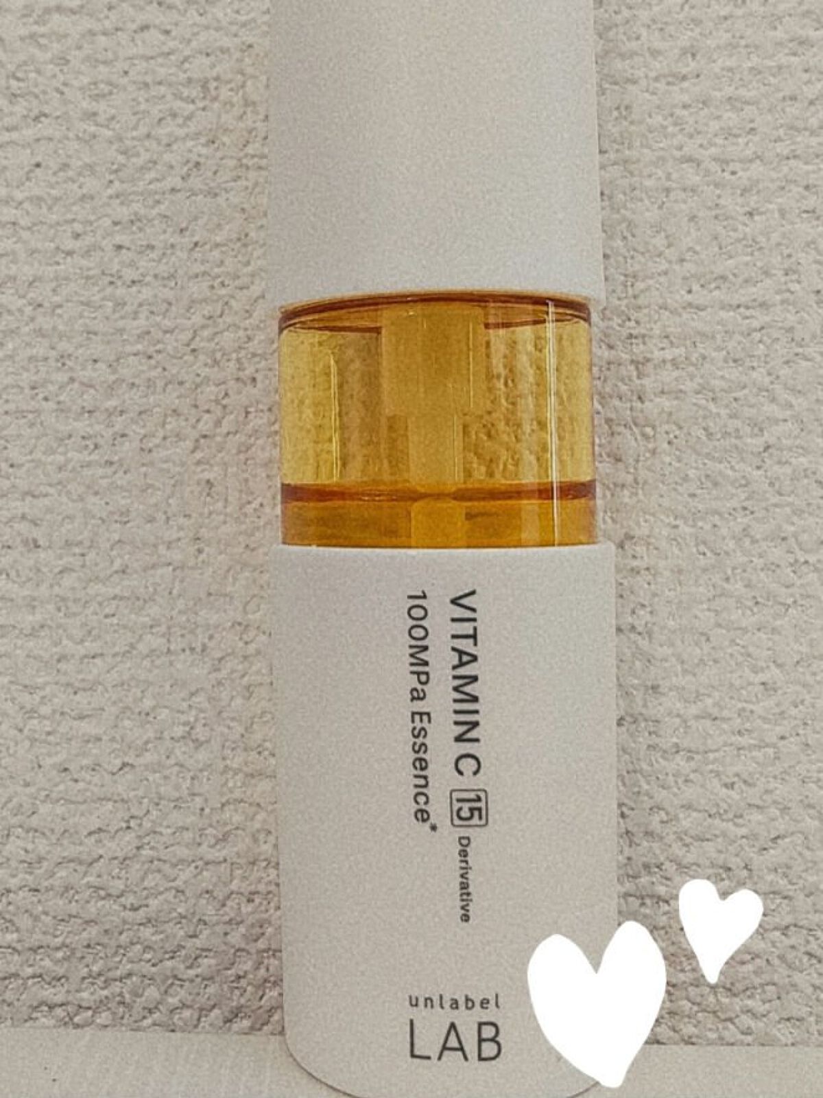 V エッセンス/unlabel/美容液を使ったクチコミ（1枚目）