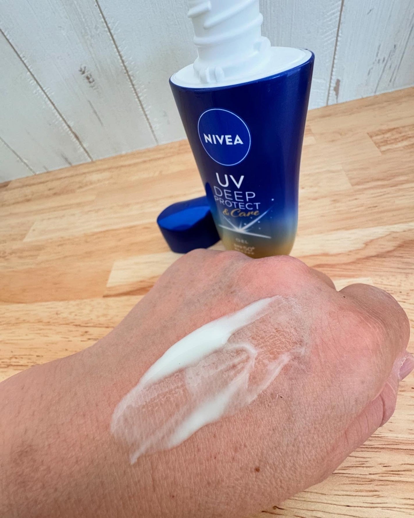 ニベアUV ディープ プロテクト&ケア ジェル/ニベア/日焼け止めジェルを使ったクチコミ(4枚目)