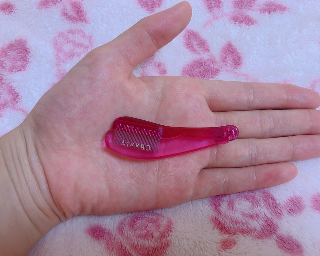 マスカラコーム メタルN（ナチュラル）/チャスティ/その他化粧小物を使ったクチコミ（2枚目）